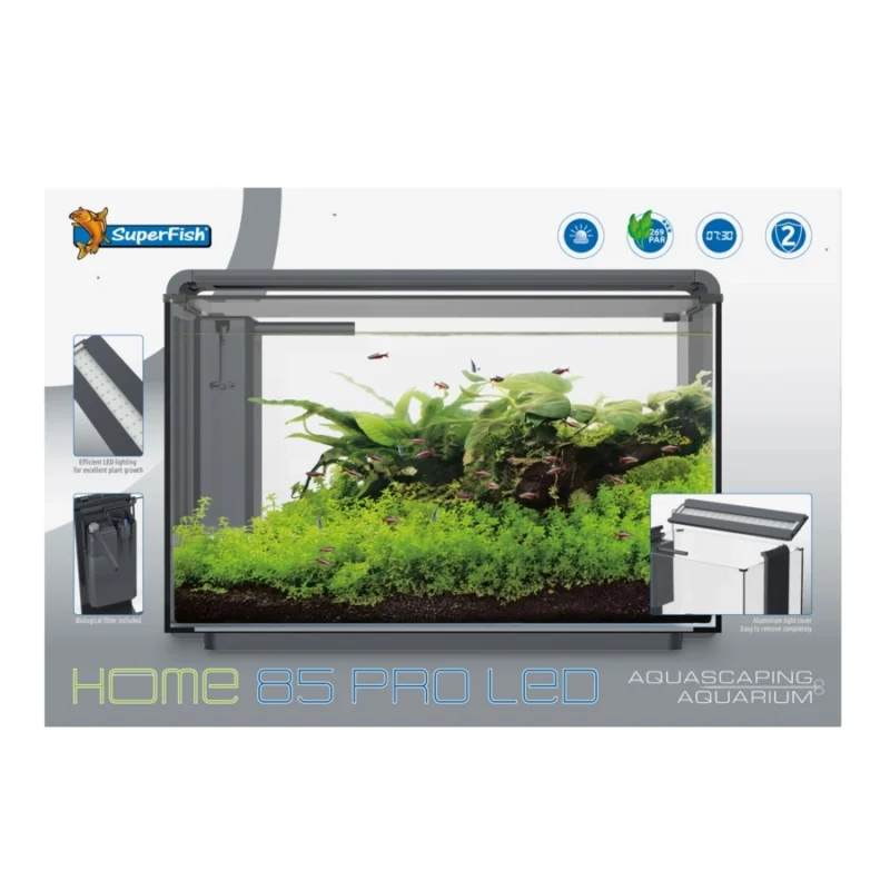Akvariumo komplektas SF HOME PROLED 85 Akvariumo komplektas SF HOME PROLED 85