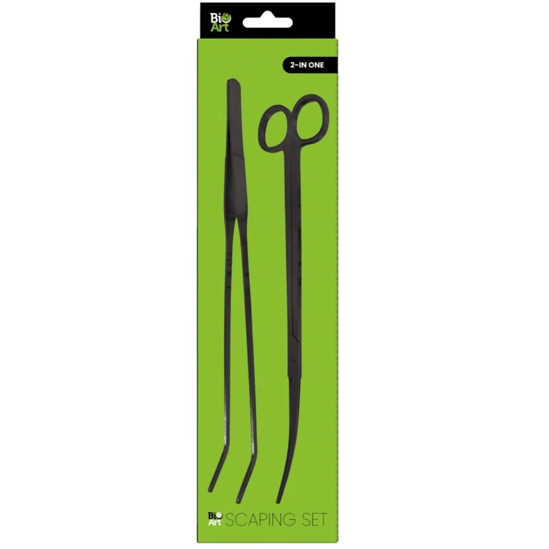 Akvariumo-terariumo priežiūros įrankiai BioArt 2-in-1 Scaping Set