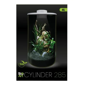 Mini terariumas BIOART Cylinder 285 white.