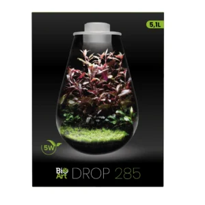 Mini terariumas BioArt Drop 285 white Mini terariumas BioArt Drop 285 white