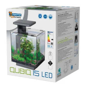 Akvariumas SF QubiQ 15 LED BLACK