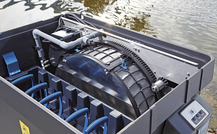 Tvenkinio filtro paleidimas po žiemos