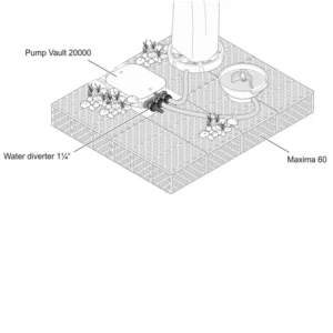 Siurblio talpa OASE Pump Vault 20000-chema.