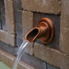 Vandens išleidimo elementas OASE Wall Outlet Circle Copper