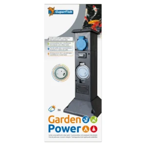 Lauko kištukinis lizdas su valdikliu SuperFish Garden Power