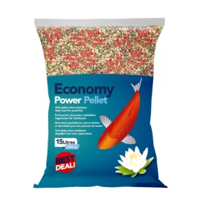 Žuvų pašarai dekoratyvinėms žuvims Economy Power Pallet ZAK 15 L.
