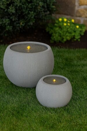 Dekoratyvinis fontanas Saint Tropez su LED apšvietimu