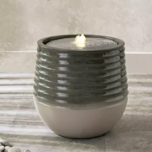 Dekoratyvinis fontanas Water feature Ibiza su LED apšvietimu (2) Dekoratyvinis fontanas Water feature Ibiza su LED apšvietimu