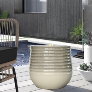 Dekoratyvinis fontanas Water feature Ibiza su LED apšvietimu (4) Dekoratyvinis fontanas Water feature Ibiza su LED apšvietimu