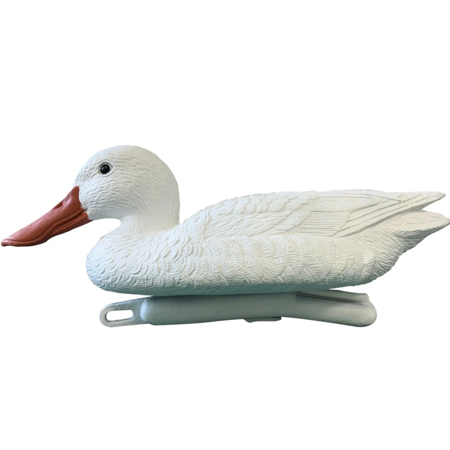 Tvenkinio dekoracija – plaukiojanti baltoji antis White Duck