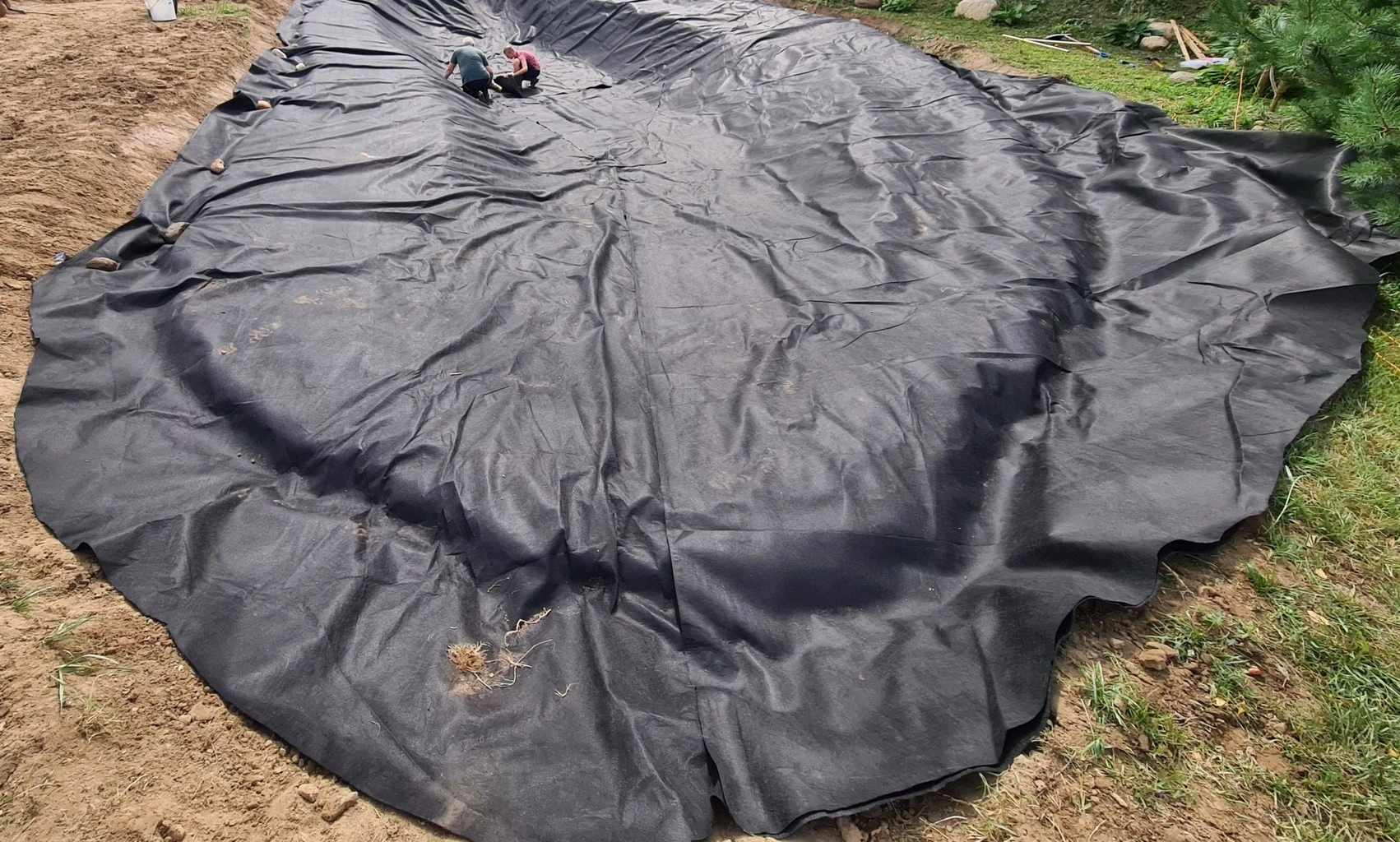 Neaustinė geotekstilė